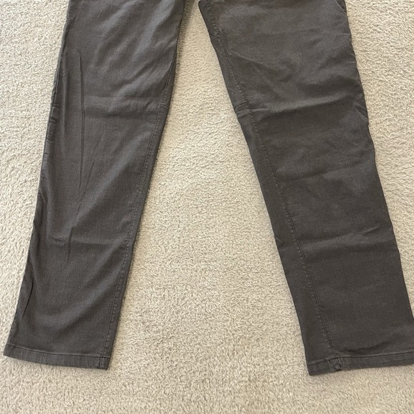 Lululemon Commission Pants Mens 35x30 Gray Chino Slim Fit Cotton Blend LM5AC0S - Picture 8 of 16